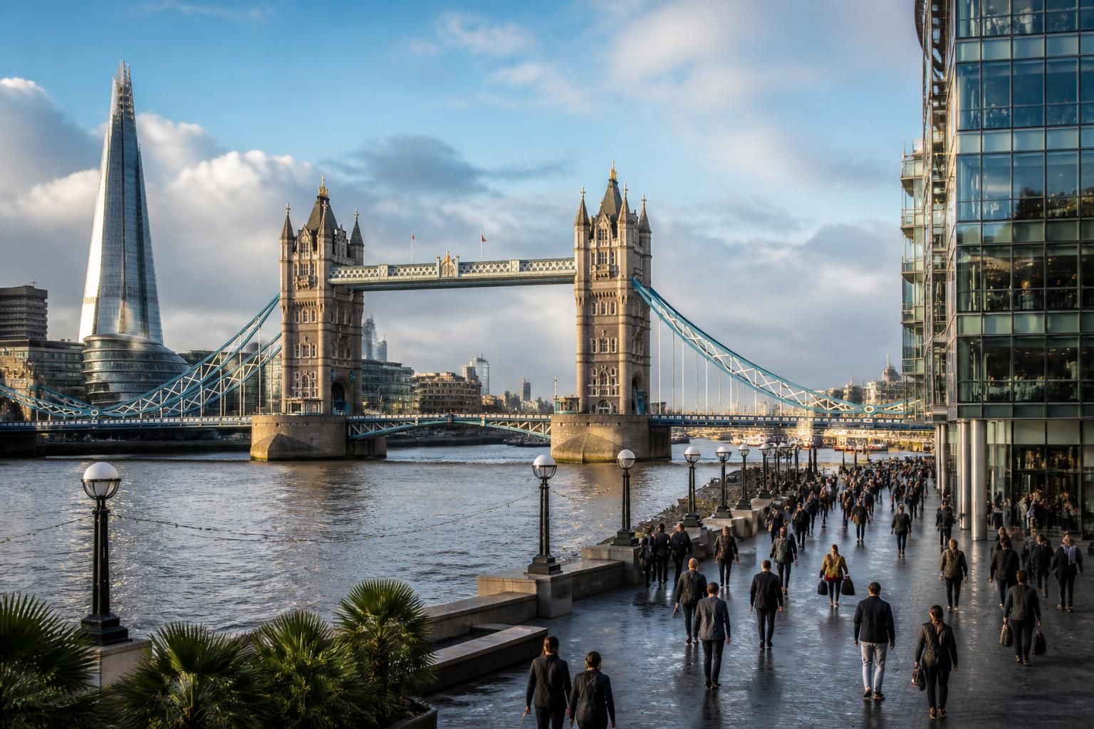 London Bridge cityscape with iconic bridge views.
