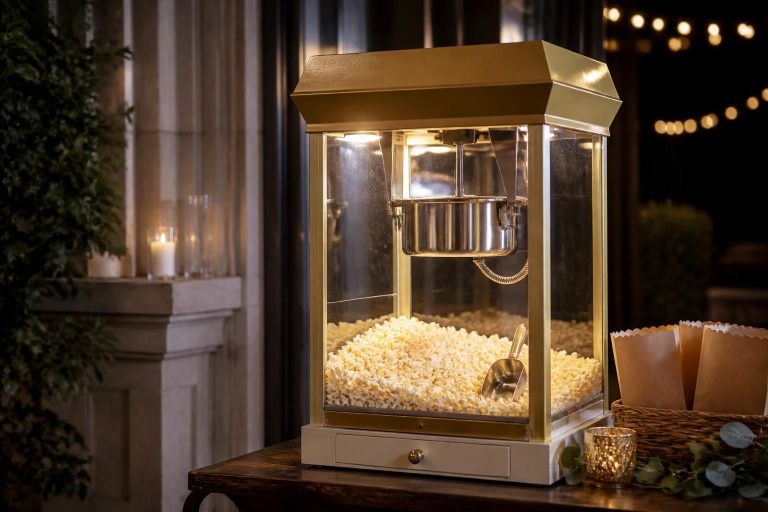 Popcorn machine prop hire