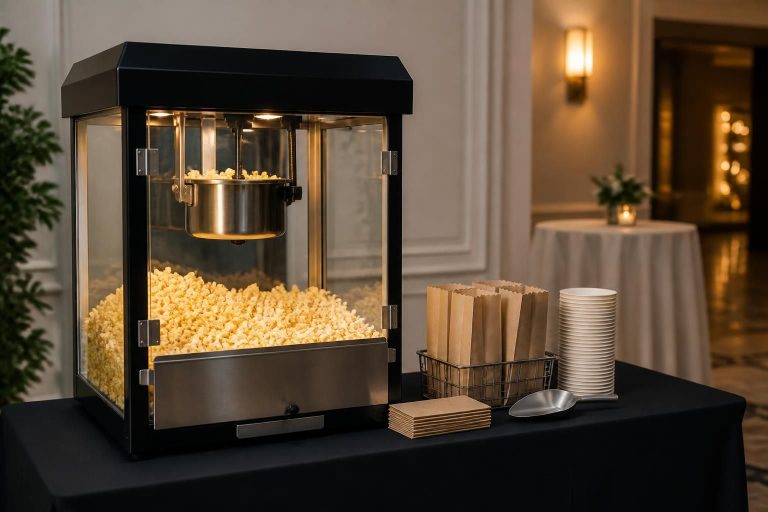 Popcorn machine rental